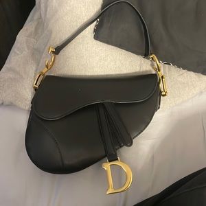Christian dior saddle bag